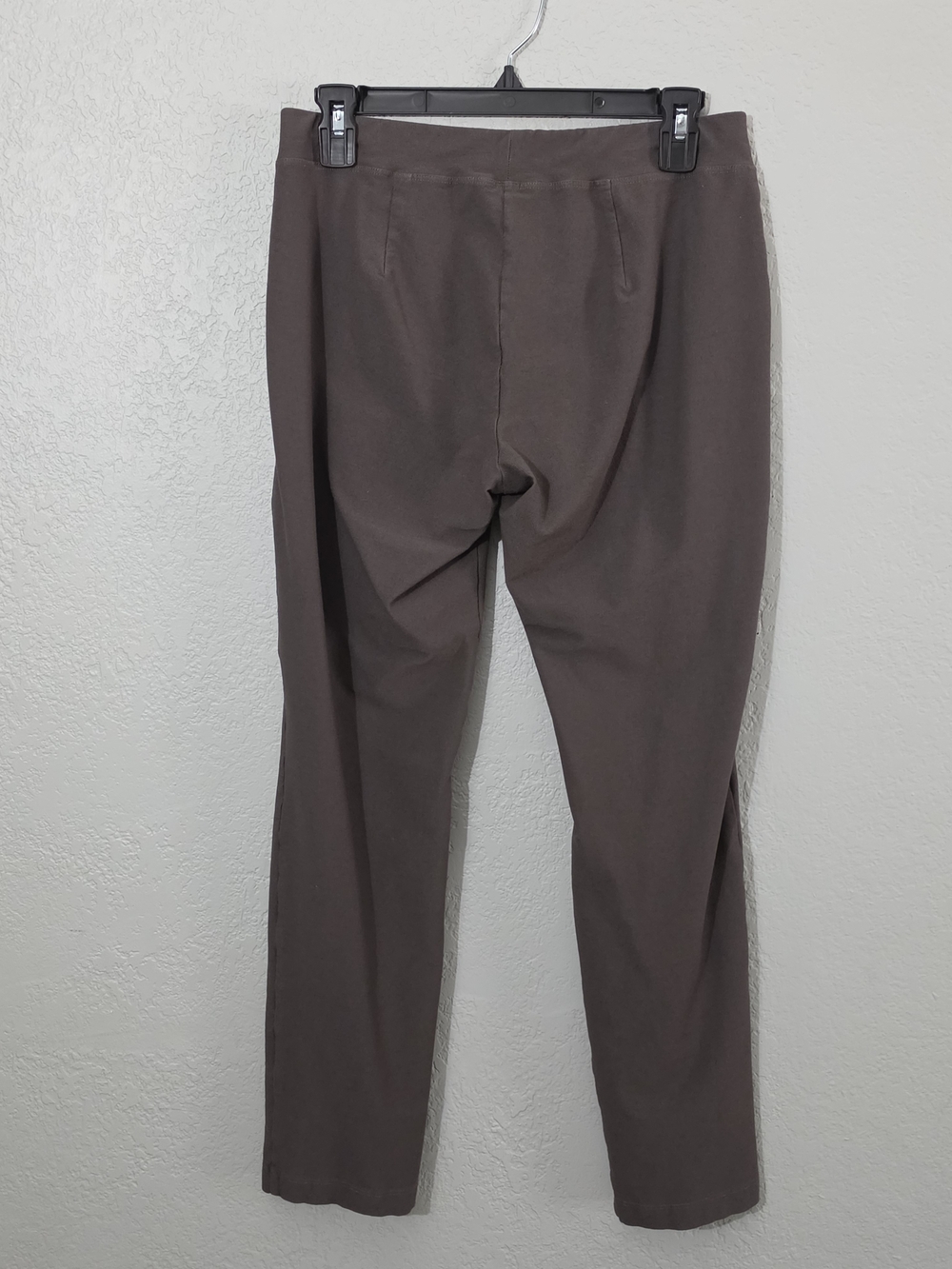 Eileen Fisher Washable Stretch Crepe Slim Pants Seaweed Straight-Leg Womens XS - Picture 9 of 11